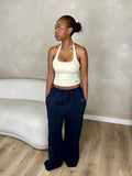 Signature Flare In Navy