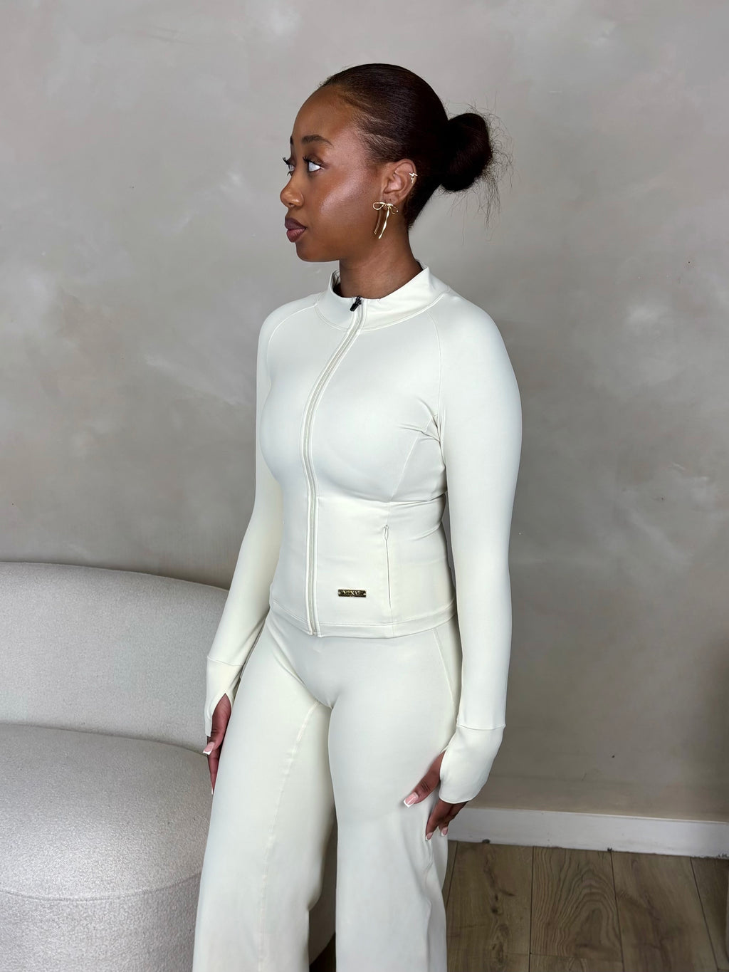 Form Jacket In Apricot