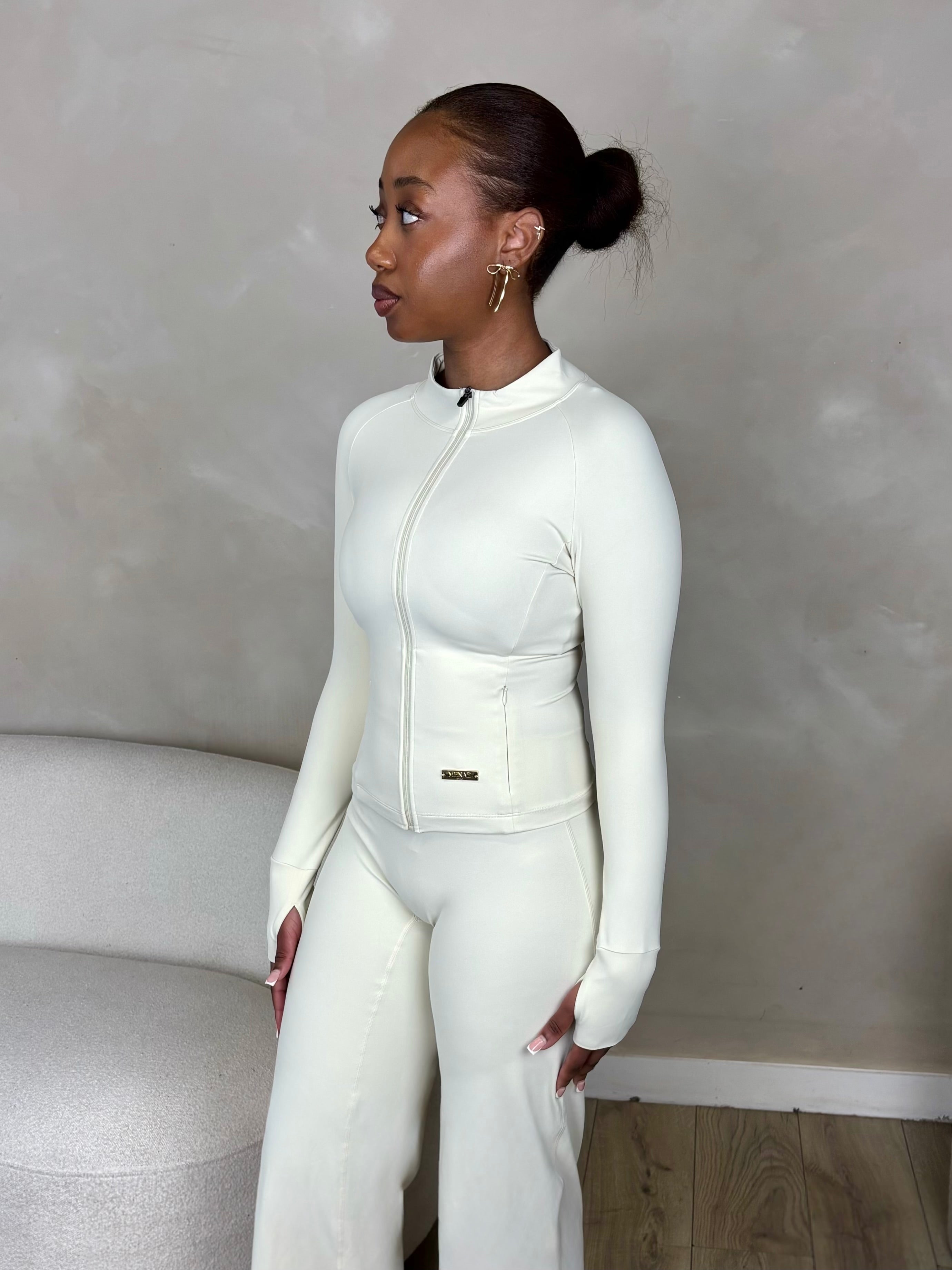 Form Jacket In Apricot