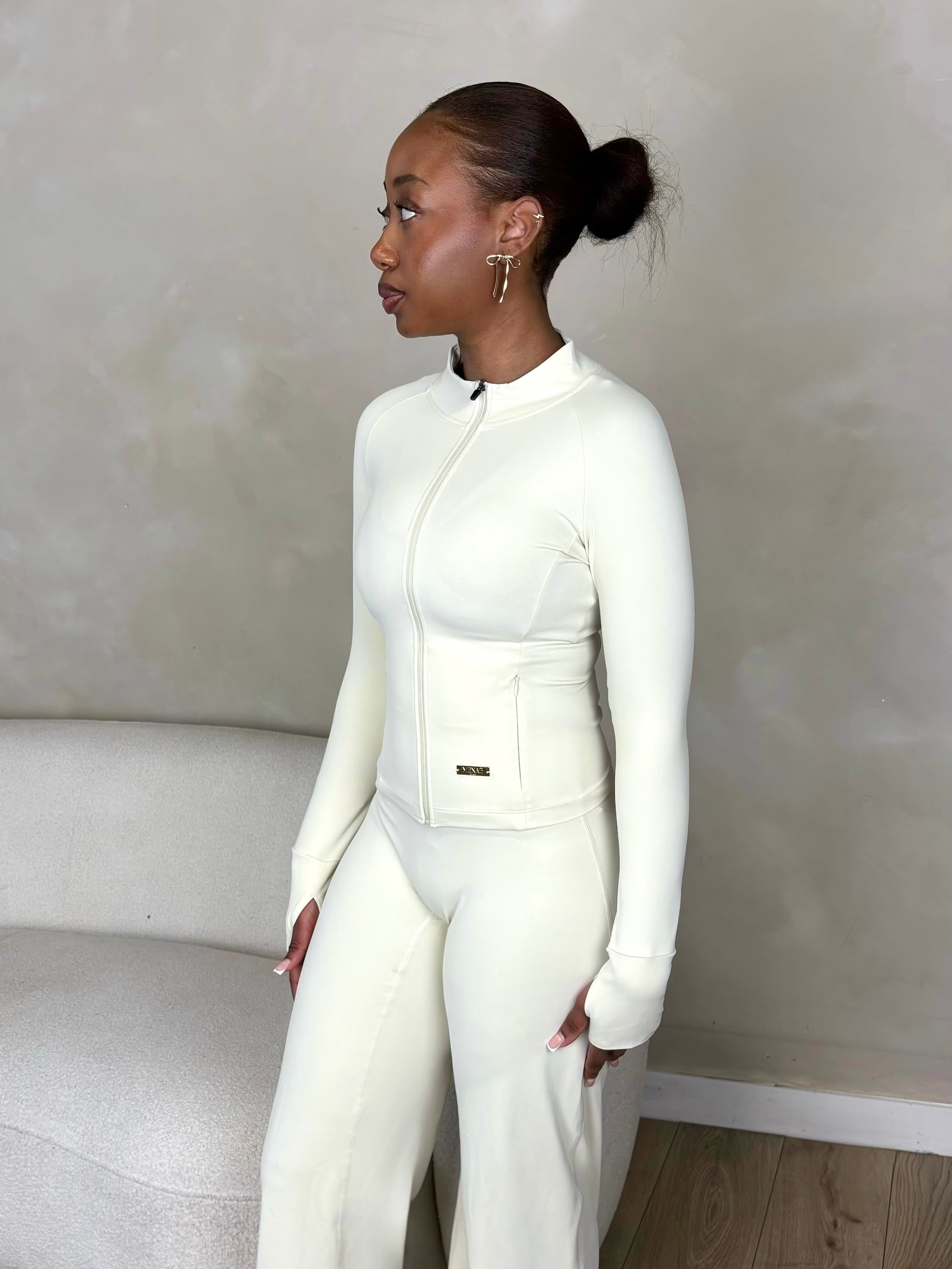 Form Jacket In Apricot