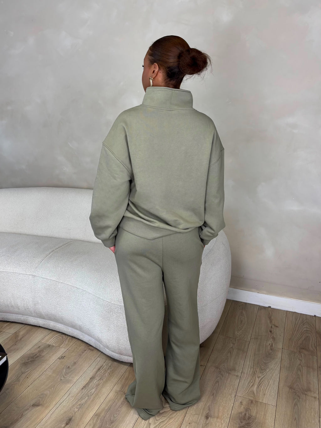 Signature Flare In Khaki