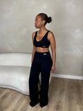 Sculpt Flare In Black