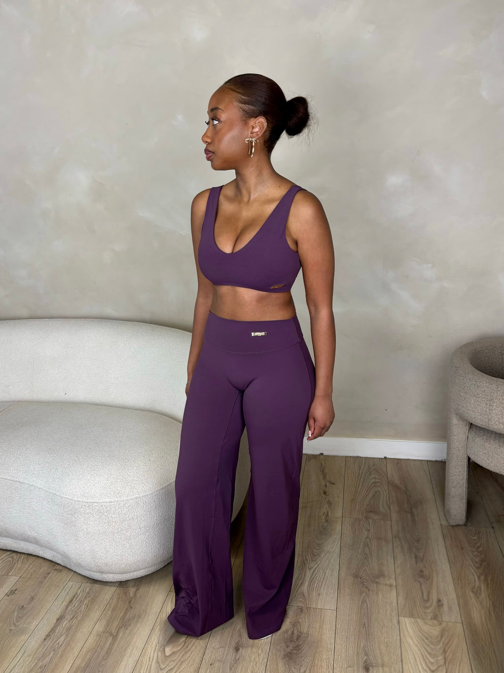 Sculpt Flare In Grape Purple