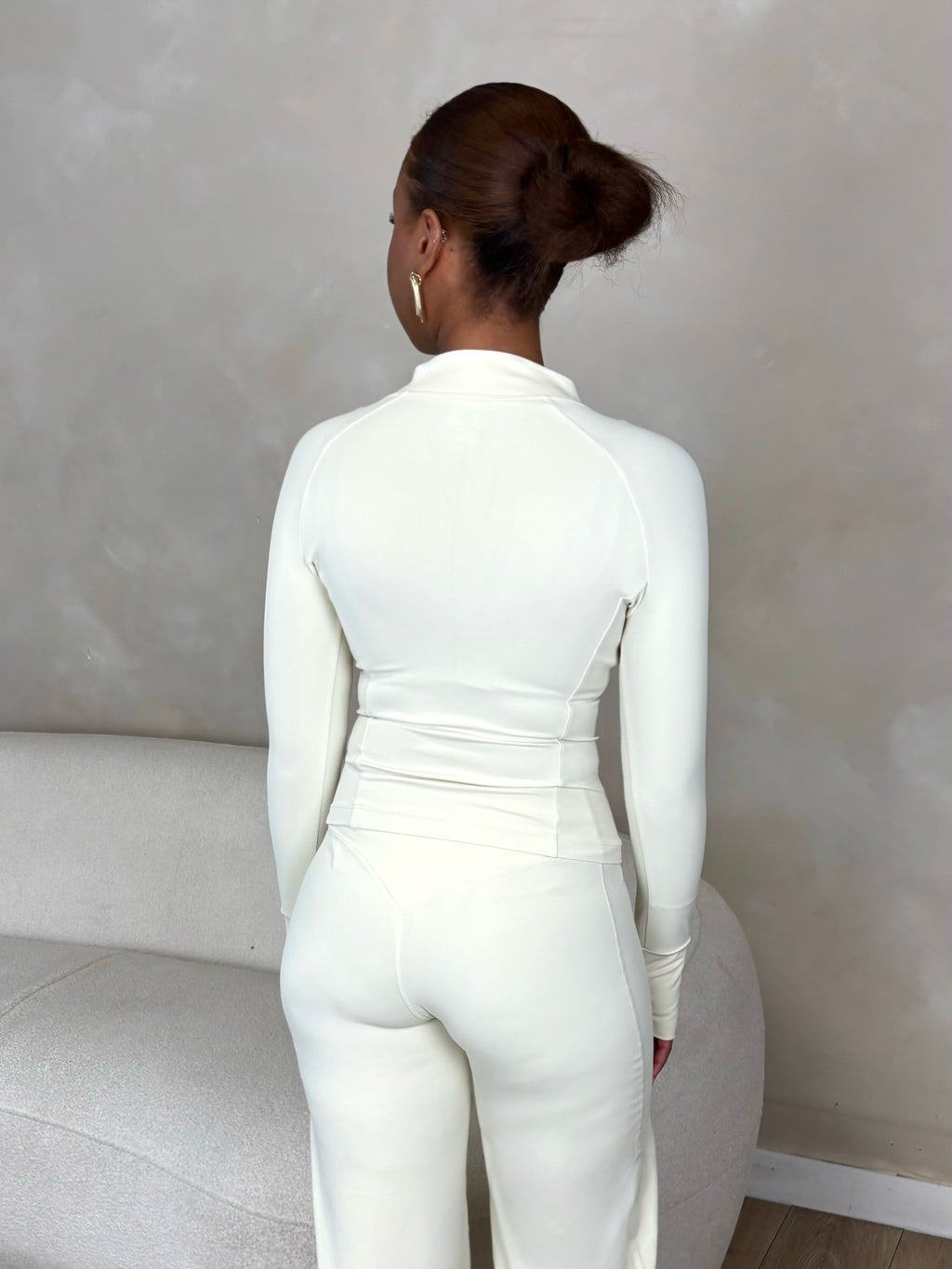 Form Jacket In Apricot