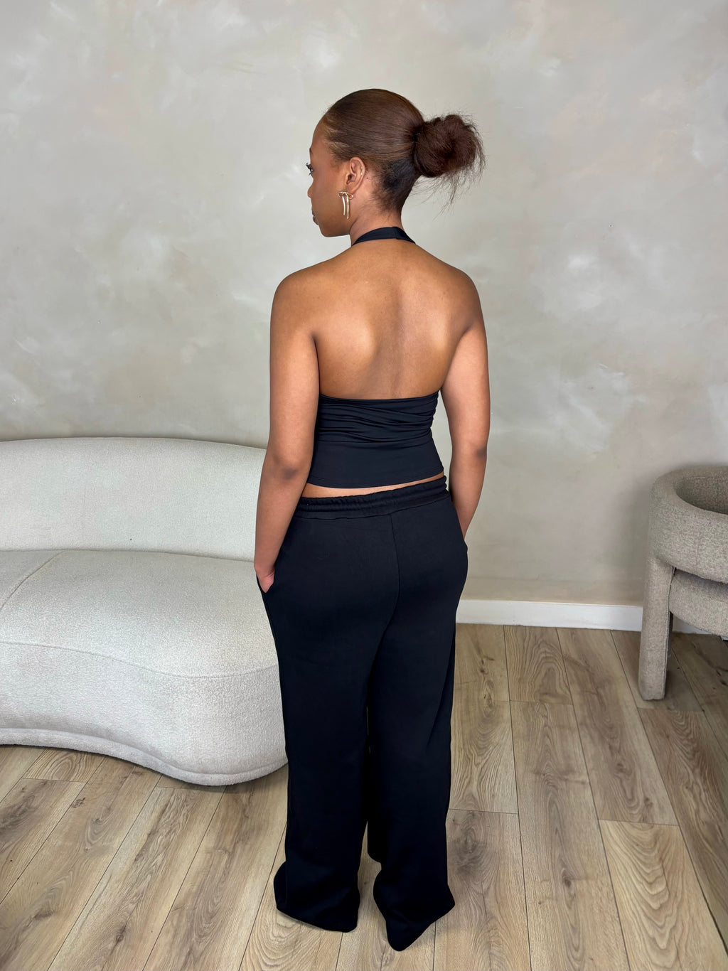 Signature Flare In Black