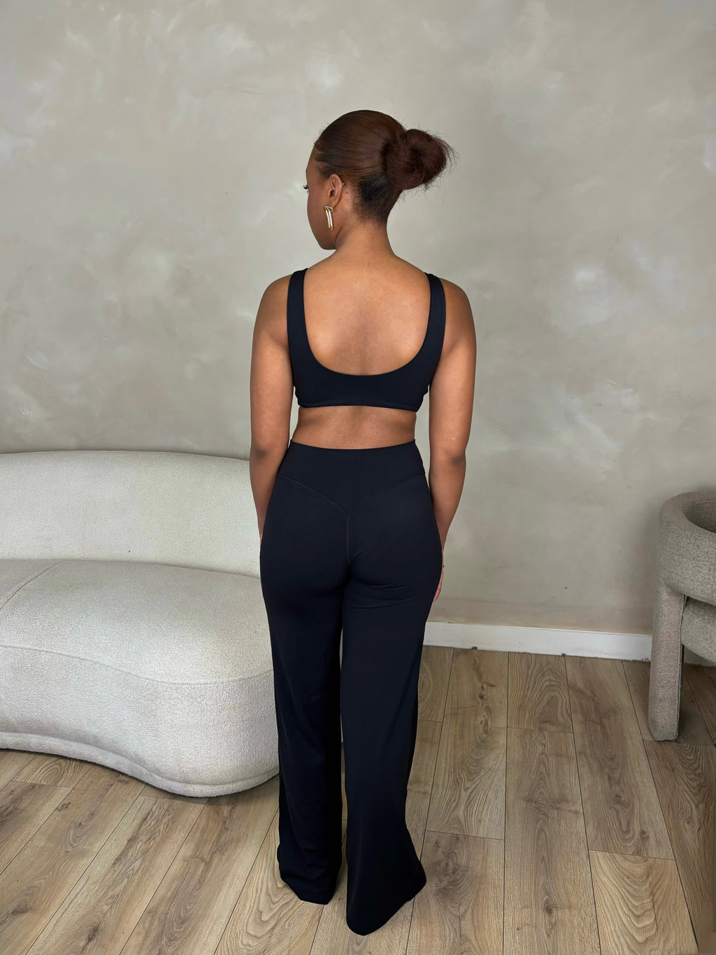 Sculpt Flare In Black