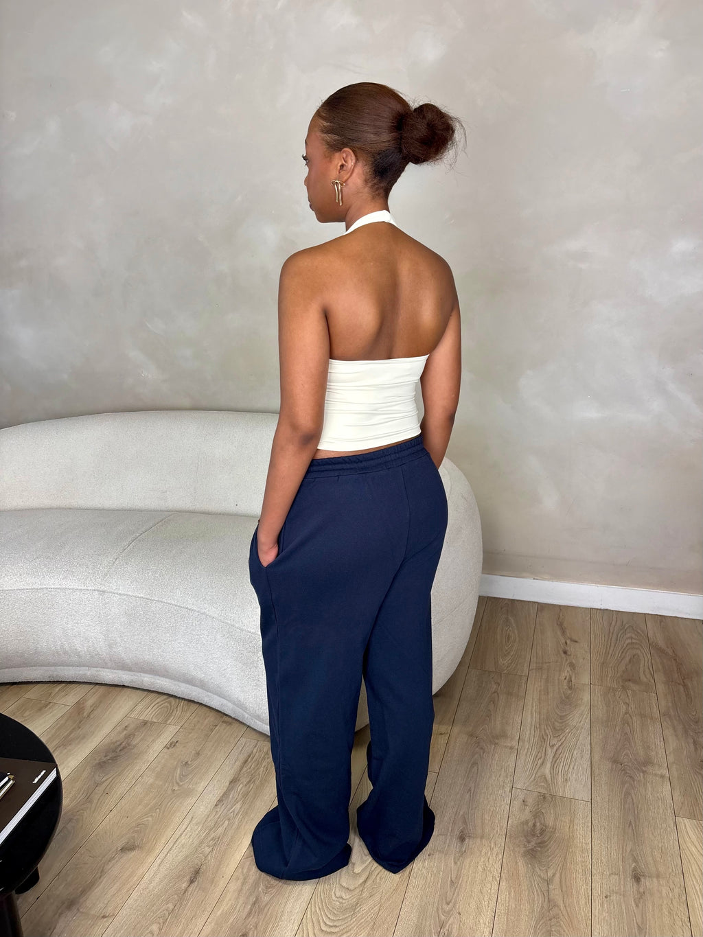 Signature Flare In Navy