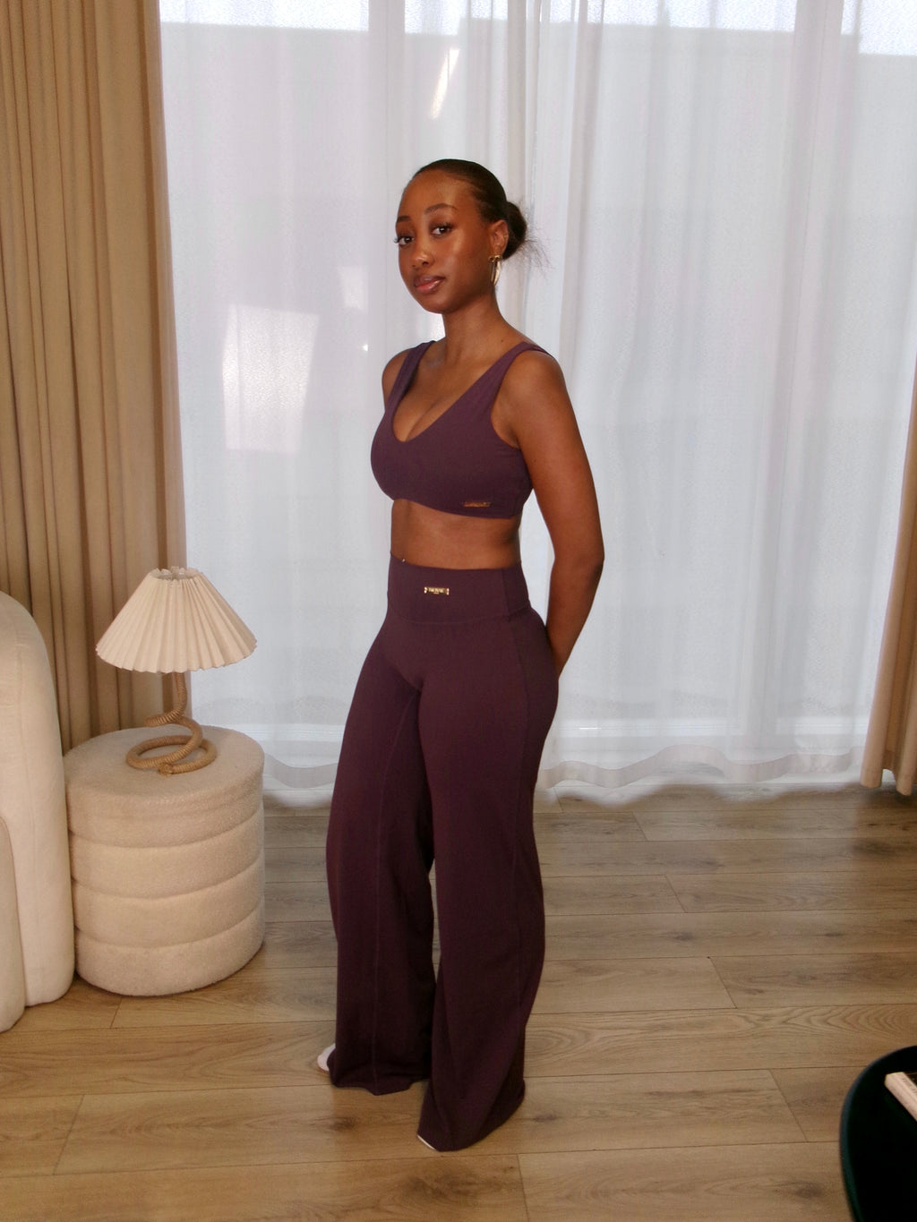 Sculpt Flare In Grape Purple